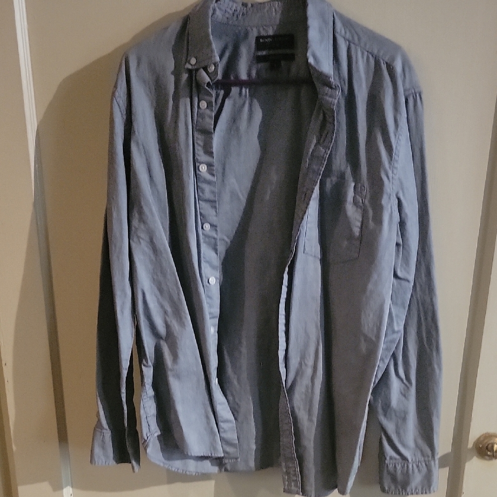 Banana Republic Blue Casual Button Down Shirt